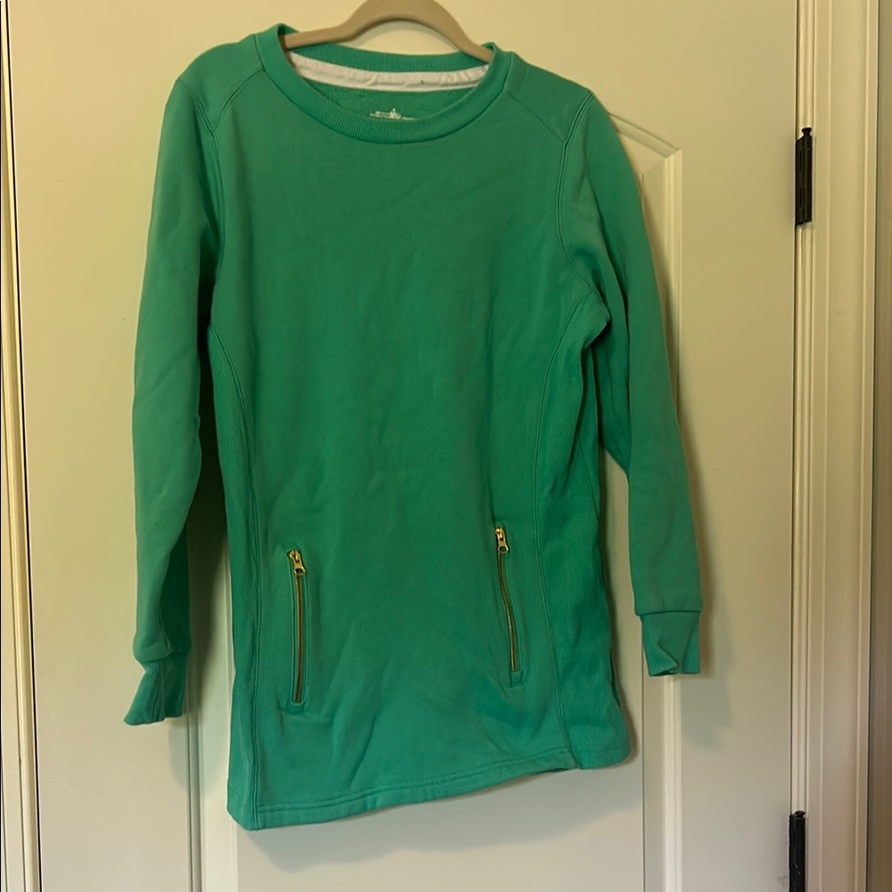 Charles River Apparel Green Sweatshirt Hoodie